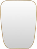 Orbassano Gold Frame Round Mirror - Clearance