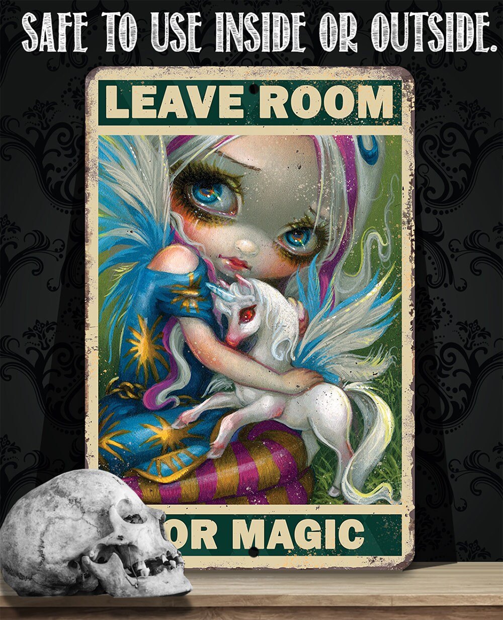 Leave Room For Magic - Metal Sign
