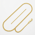 10k Yellow Gold Gourmette Chain 1.5mm