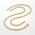 10k Yellow Gold Singapore Chain 1.5mm