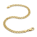 4.5mm 10k Yellow Gold Mariner Link Bracelet