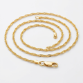 14k Yellow Gold Singapore Chain 1.7mm