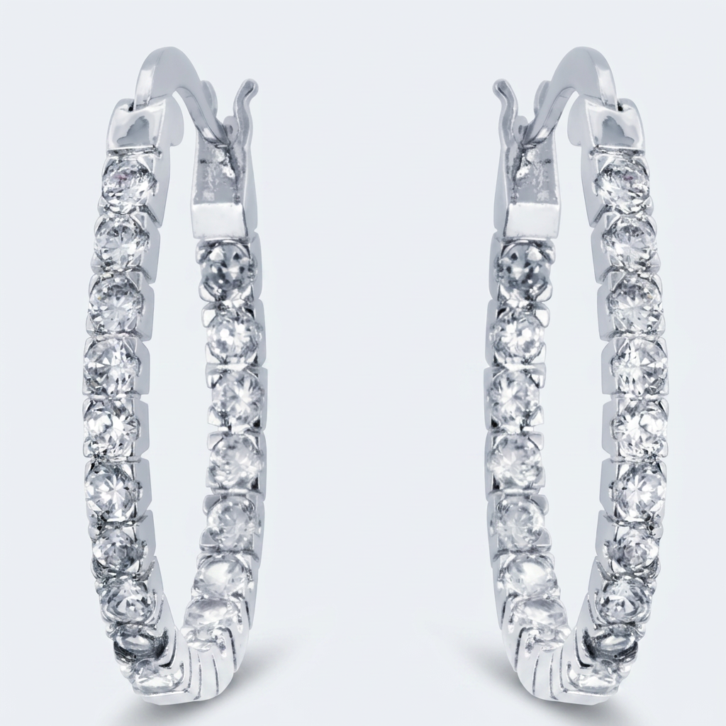 Inside-Out Hoop Earrings