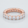 Avera Jessica Band 5 Millimeter Pink Gold Ring