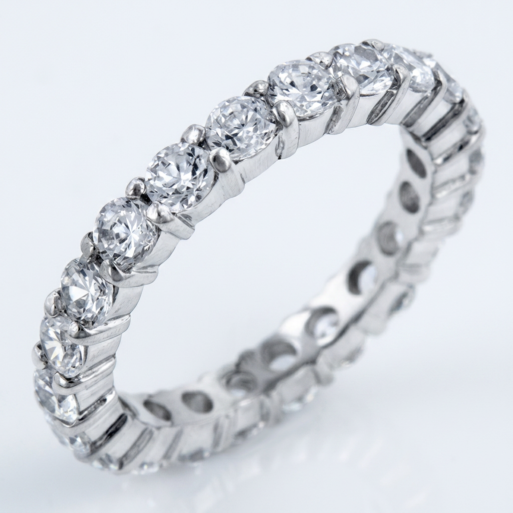 Avera Mini Elizabeth Band Sterling Silver Stackable Ring
