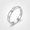 Avera Crystal C'este Di Amore Ring In Sterling Silver