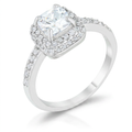 Avera Serena 1.5ct Cubic Zirconia Art Deco Ring