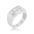 Avera Shauna 0.4ct Cubic Zirconia Wide Contemporary Ring
