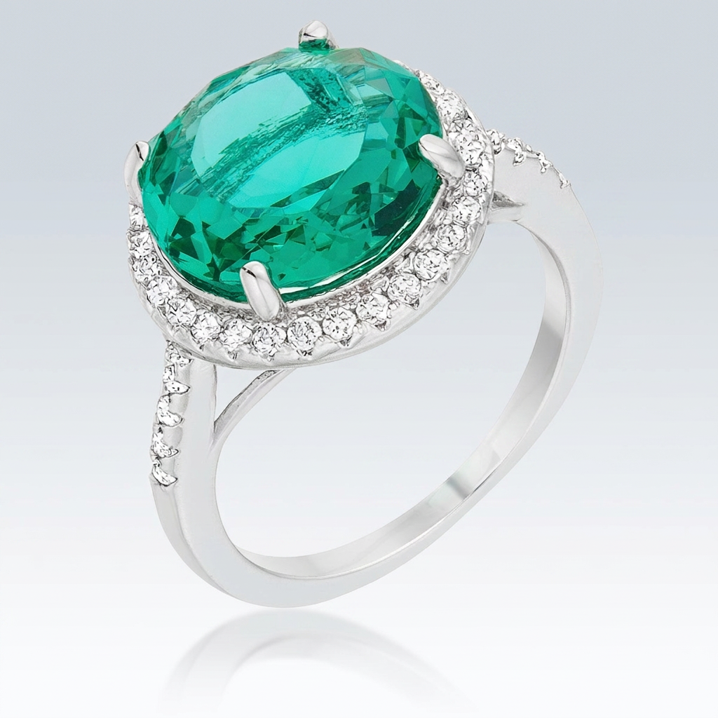 Avera Emie 7.3ct Cubic Zirconia Classic Statement Ring