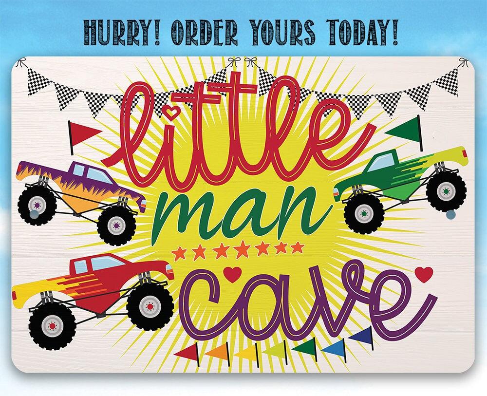 Little Man Cave - Metal Sign