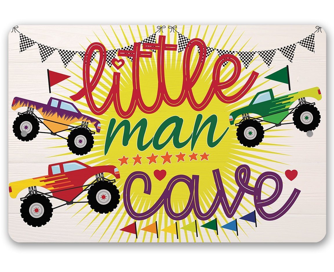 Little Man Cave - Metal Sign