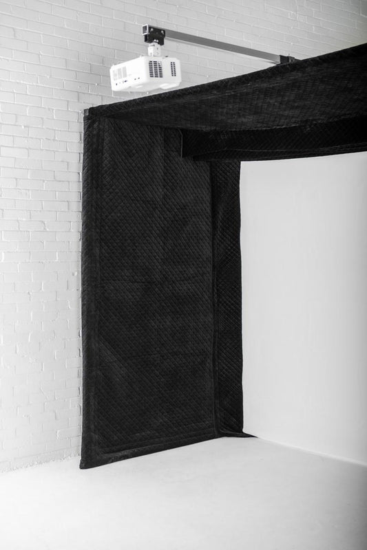GolfBays Lux Golf Simulator Hitting Enclosure