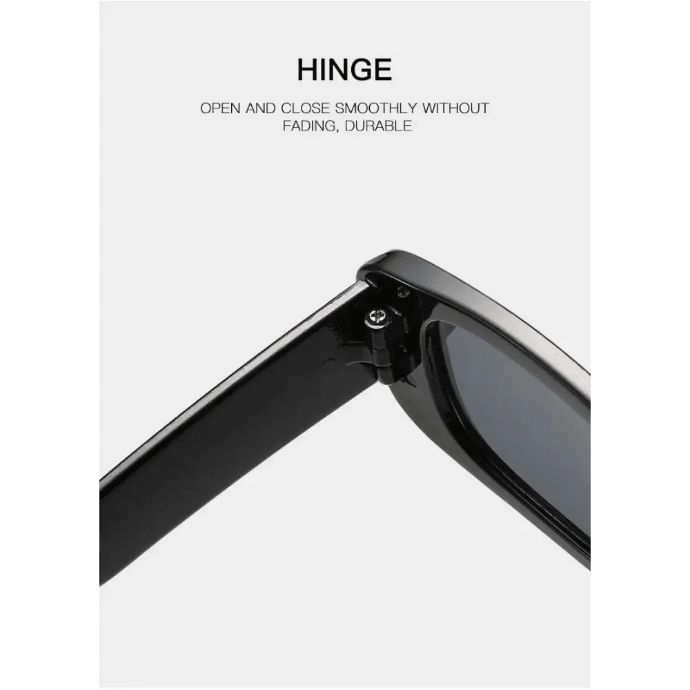 Luxury Square Black Women Retro Vintage Sunglasses Small Rectangle Female Sun Glasses Vintage Design Eyewear