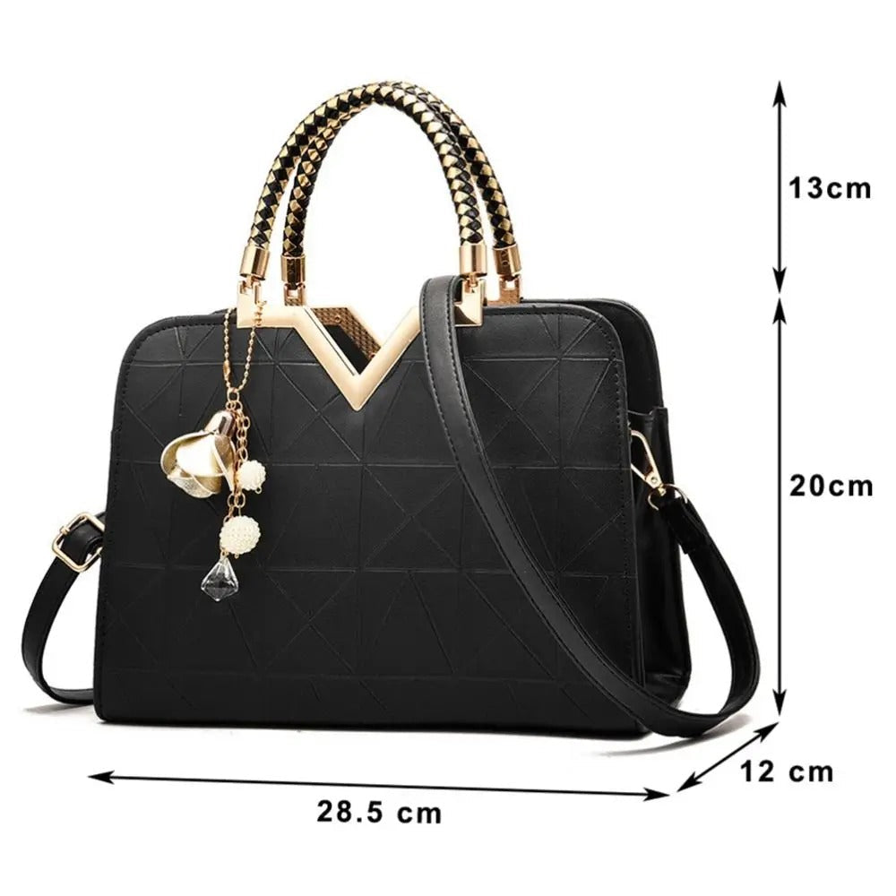 Eye-Catching Snow White Female Bag For Ladies With Phone Pocket Zipper Leather Bag For Women Shoulder Crossbody Bags