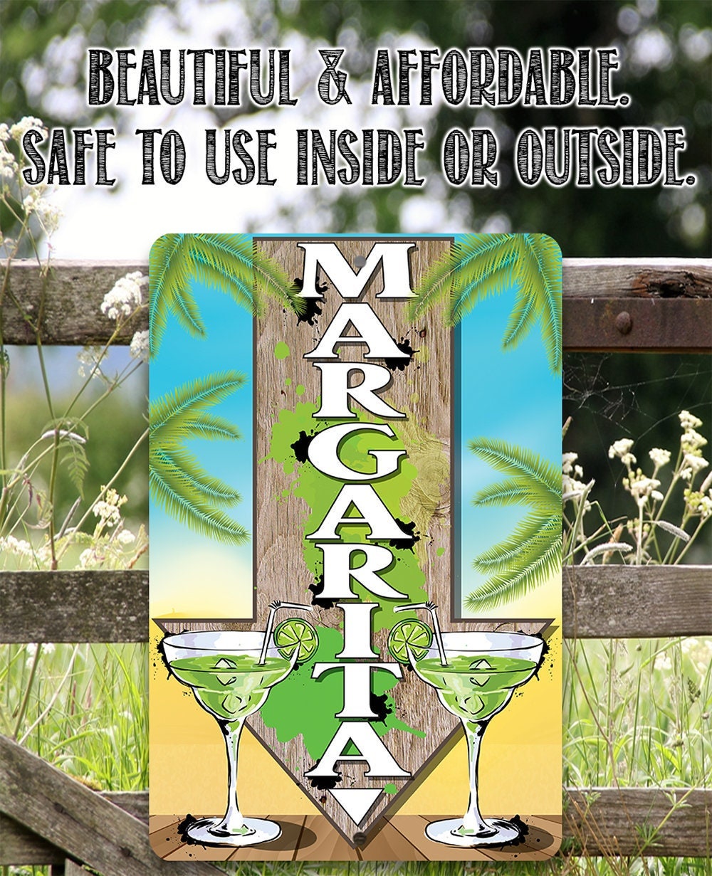 Margarita Directional -Metal Sign