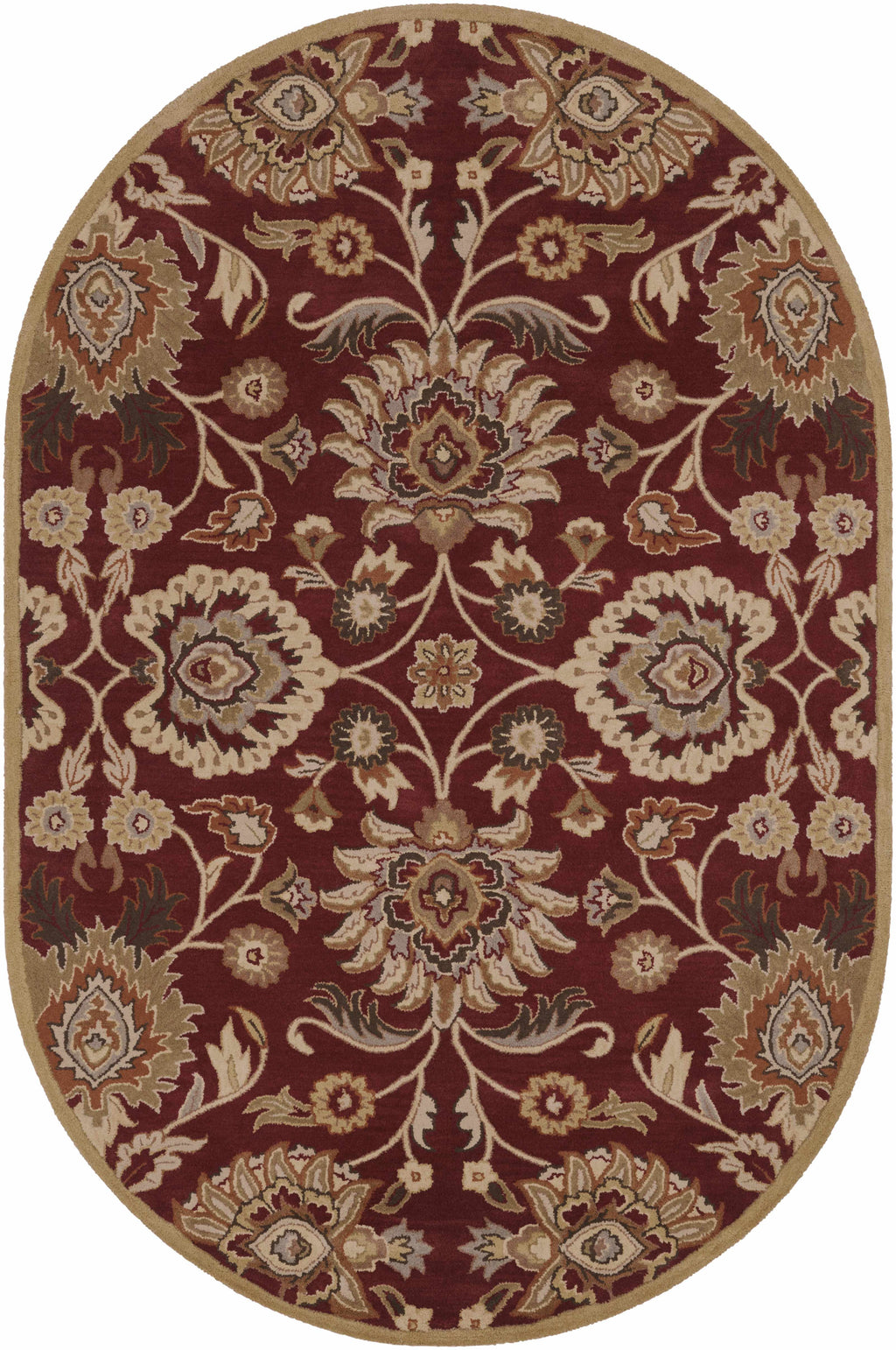 Conesus Red 1061 Hand Tufted Wool Rug