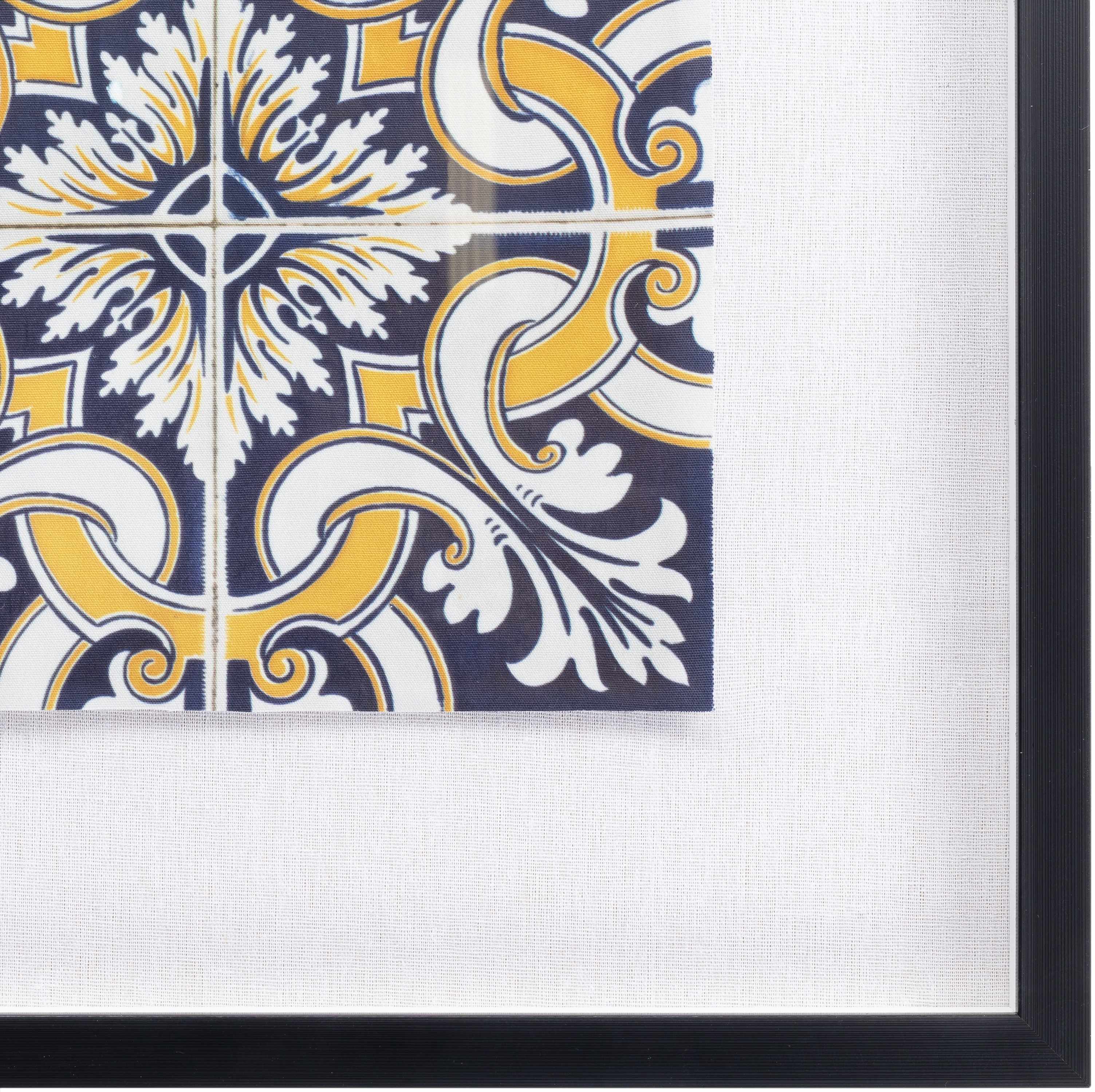 Mazgirt Majestic Black Frame Wall Art Piece - Clearance