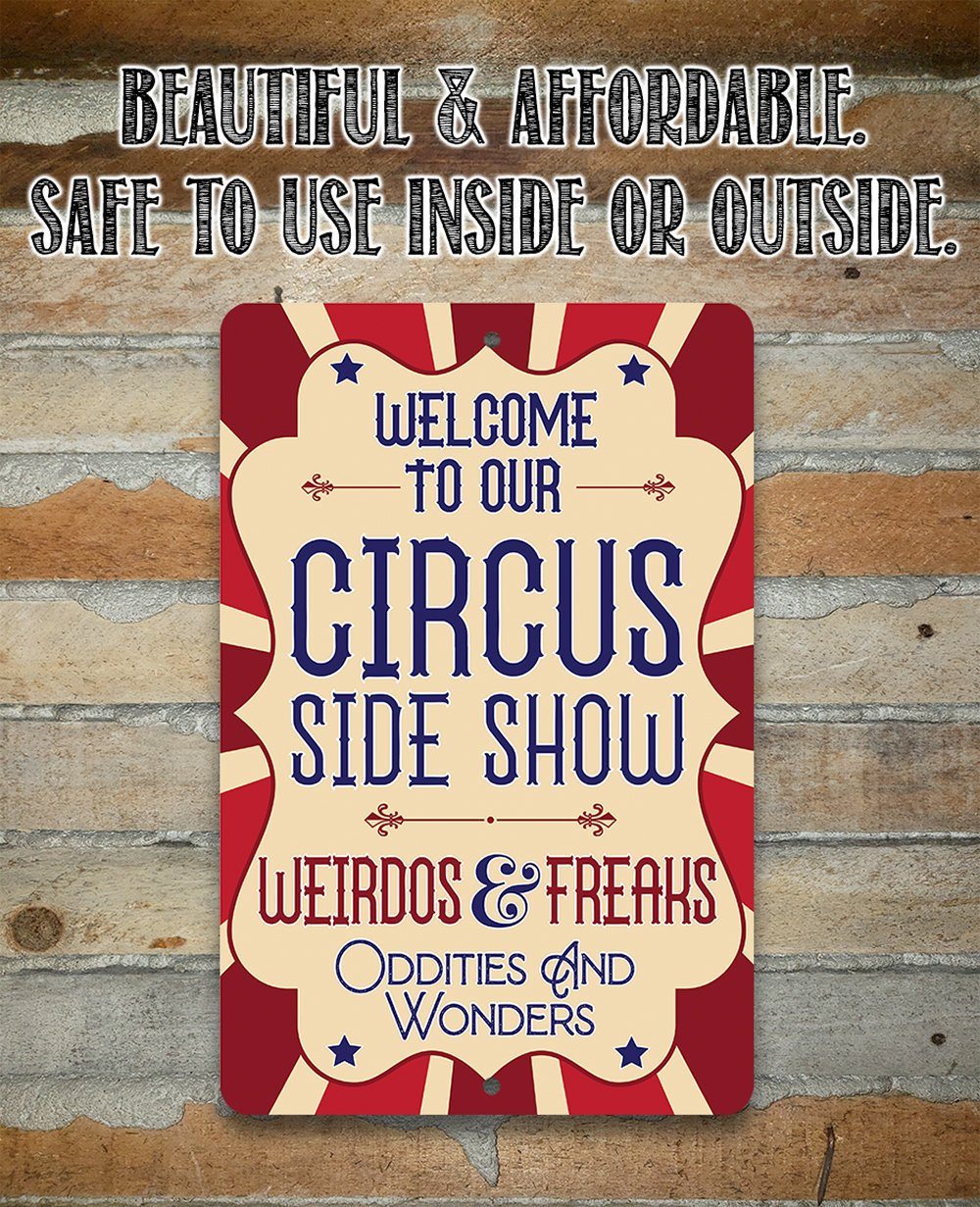 Circus Sideshow - Metal Sign