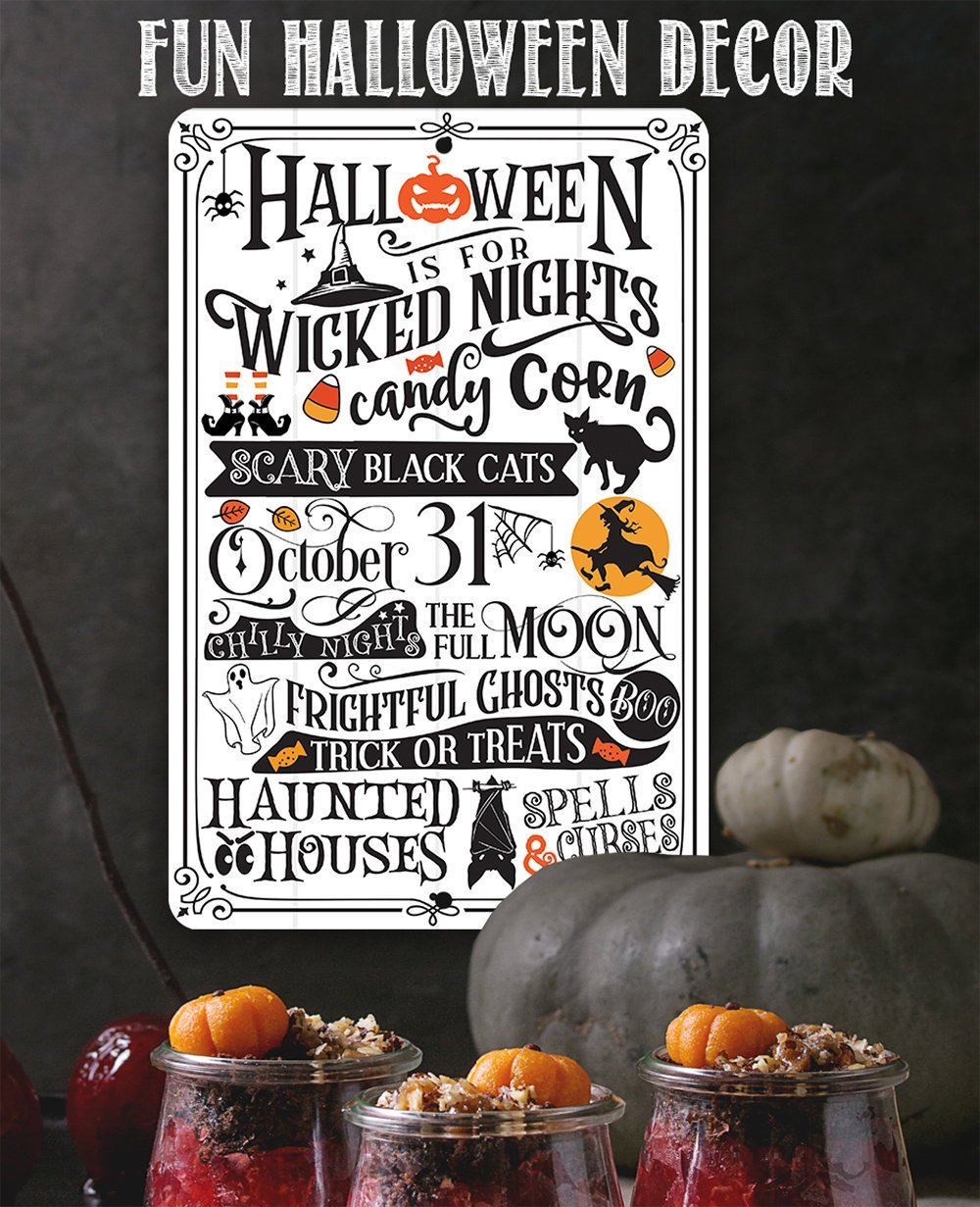Halloween Is For - Metal Sign