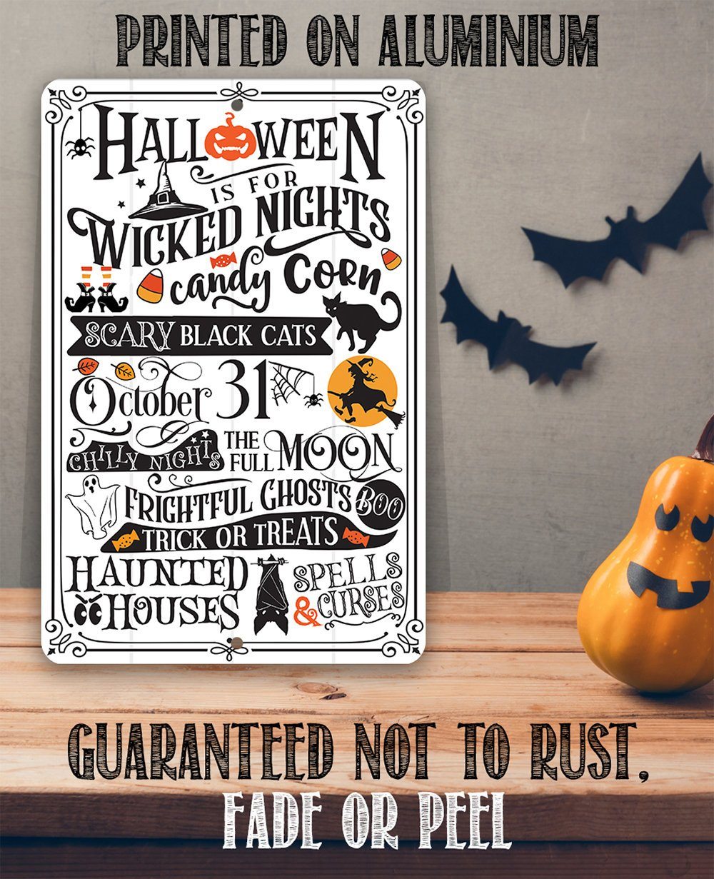 Halloween Is For - Metal Sign