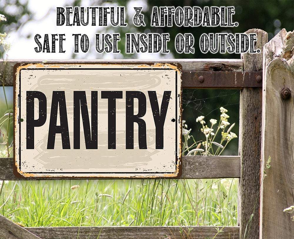 Pantry - Metal Sign