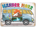 Wander More - Metal Sign