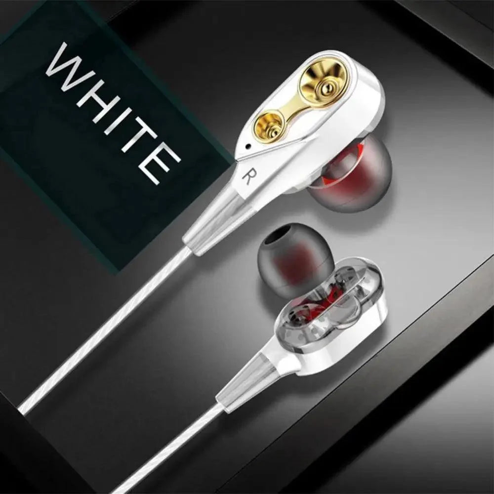 Modern Unisex Wired Headphones Professional Sound Isolating Earphones 3.5mm Universal  Wired Earphone Newest Stereo Headset