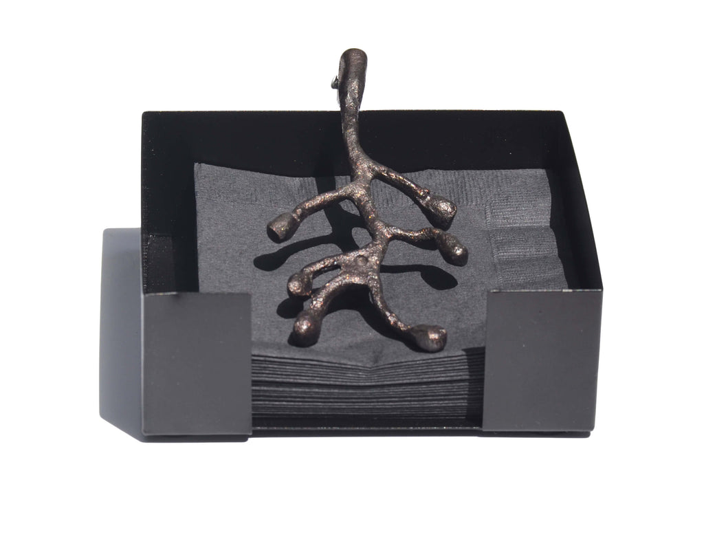 Vibhsa Napkin Holder Dinning Decor and Housewarming Gift (Antique)