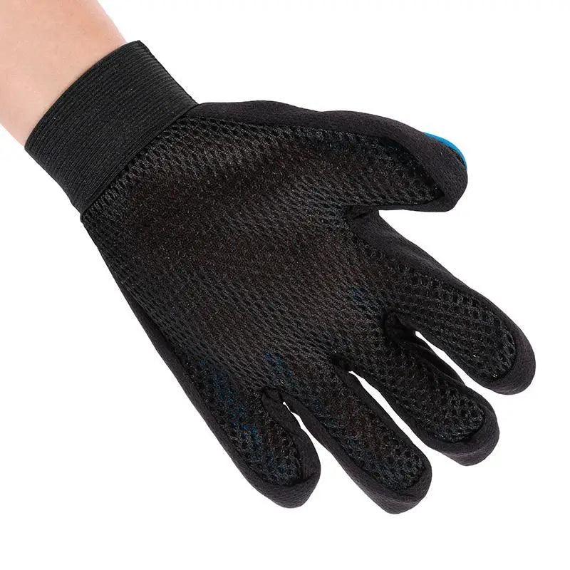 New Efficient Pet Grooming Cleaning Gentle Brush Gloves Pet Hair Remover Gloves