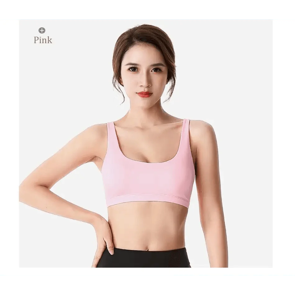New Elegance Fitness Sports Bra for Women Push Up Wirefree Padded Crisscross Strappy Running Gym Training Workout Yoga Underwear Crop Tops