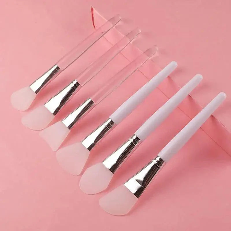 New Elegance Professional Silicone Mask Brush  Home Salon Silicone Facial Mud Mixing Brush For Skin Care Reusable Cosmetic Tool