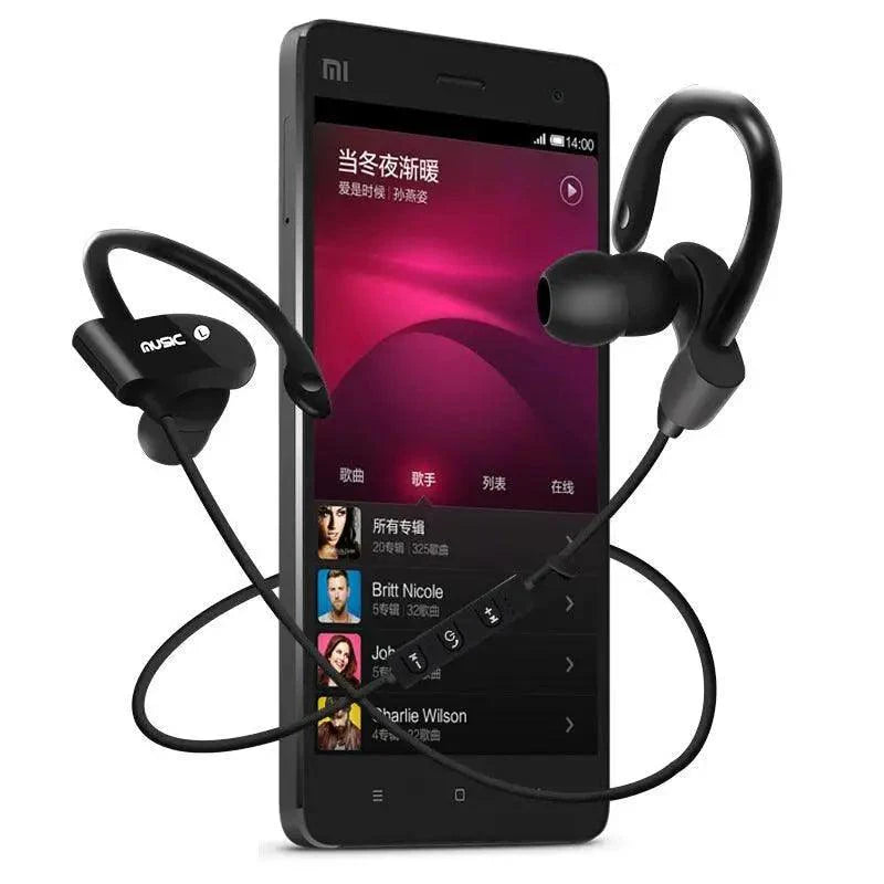 New Wireless Bluetooth Earphones Training Headphones Music Sport Headset Gaming Handsfree For All Smart Phones Bluetooth Earphone Wireless Headphones for Mobile Phone Sports Stereo Bluetooth