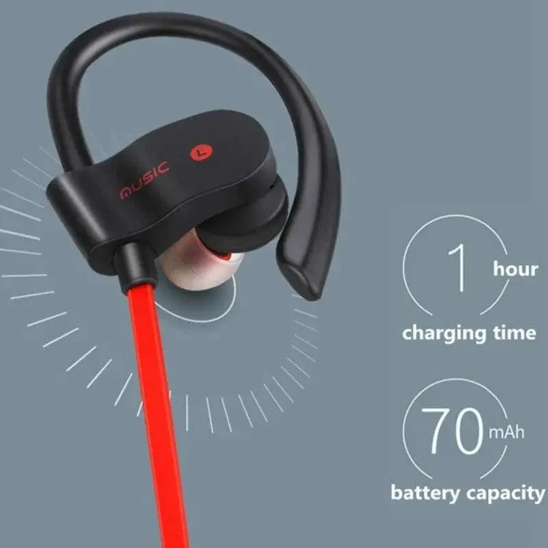 New Wireless Bluetooth Earphones Training Headphones Music Sport Headset Gaming Handsfree For All Smart Phones Bluetooth Earphone Wireless Headphones for Mobile Phone Sports Stereo Bluetooth