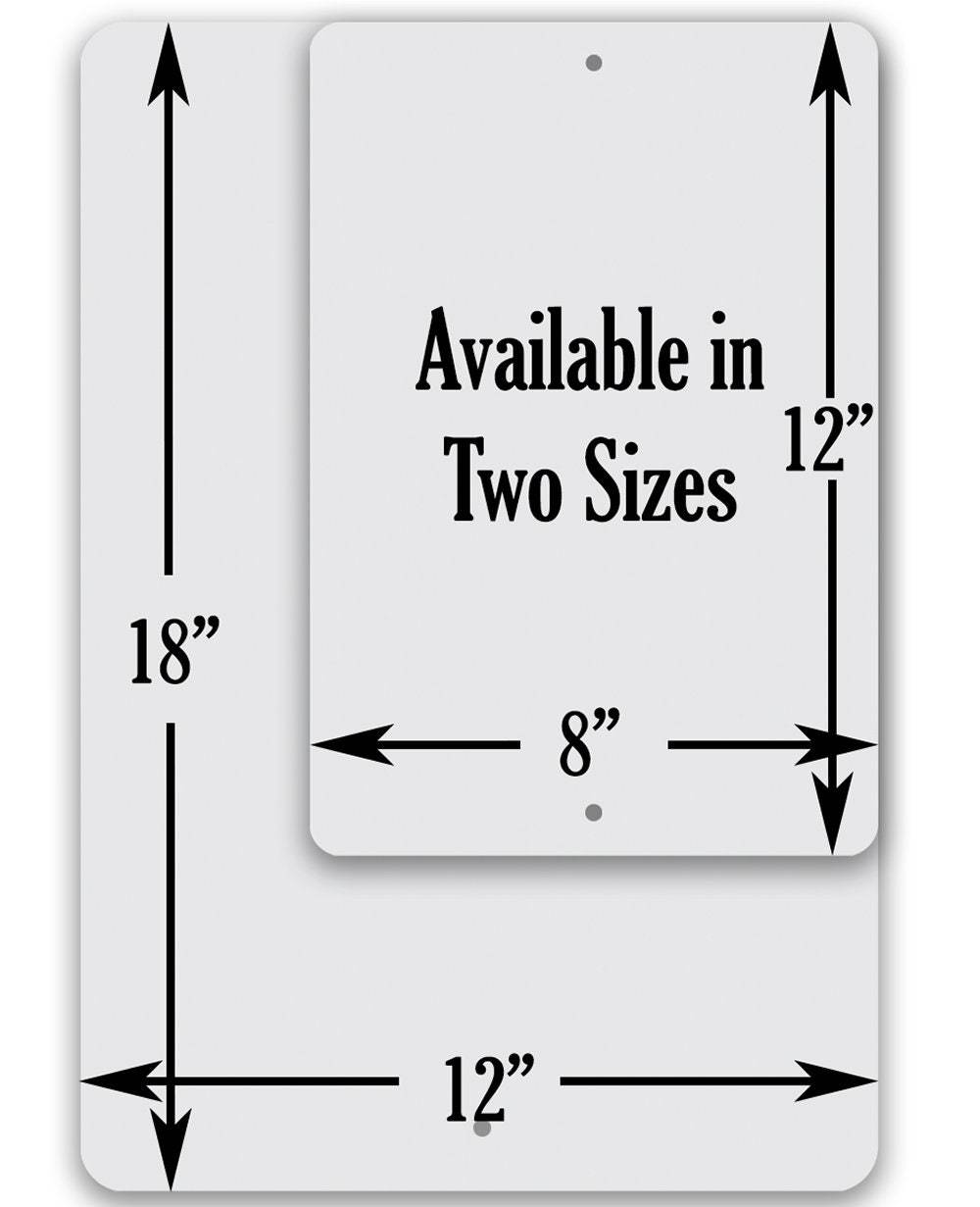 No Skinny Dipping Chunky Dunking is Allowed - Metal Sign