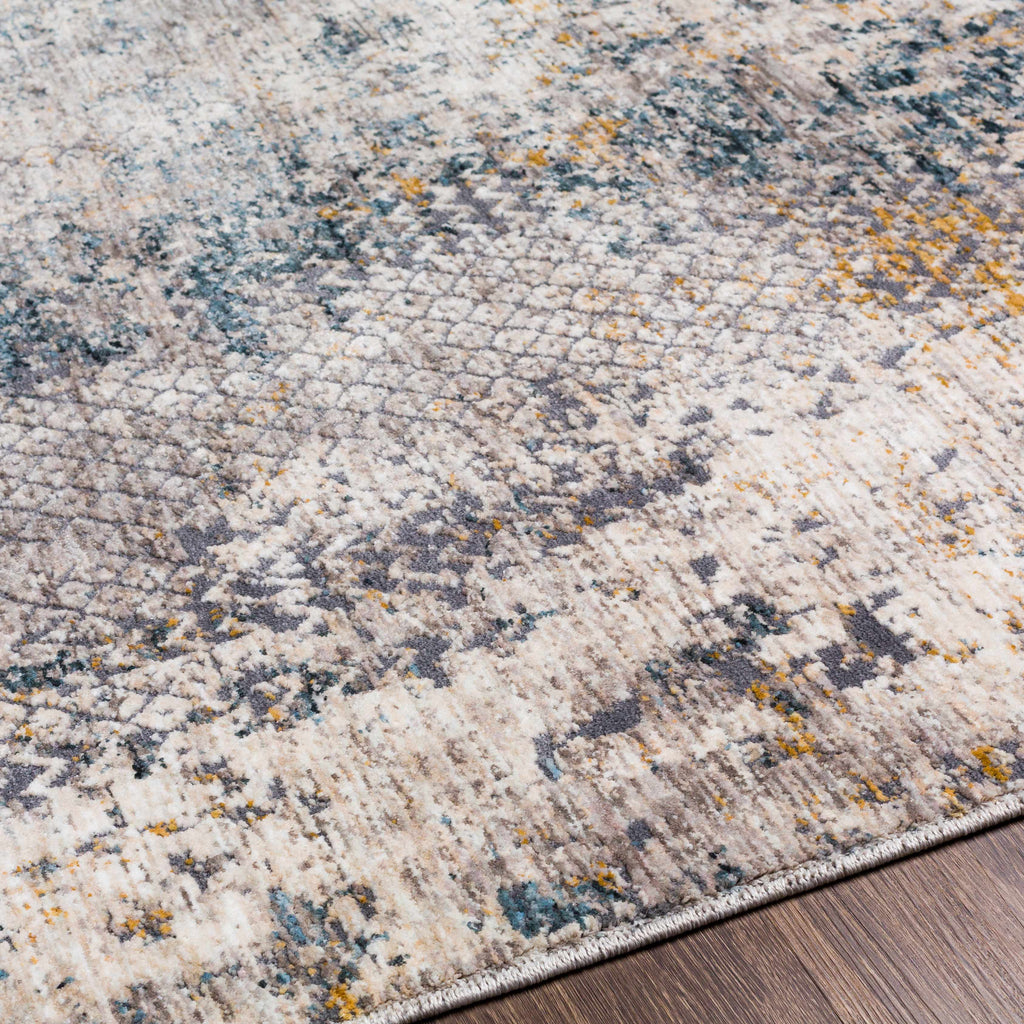 Odell Abstract Luxe Fringe Rug - Clearance