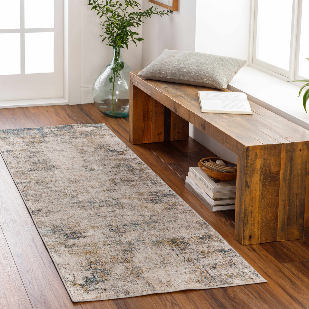Odell Abstract Luxe Fringe Rug - Clearance