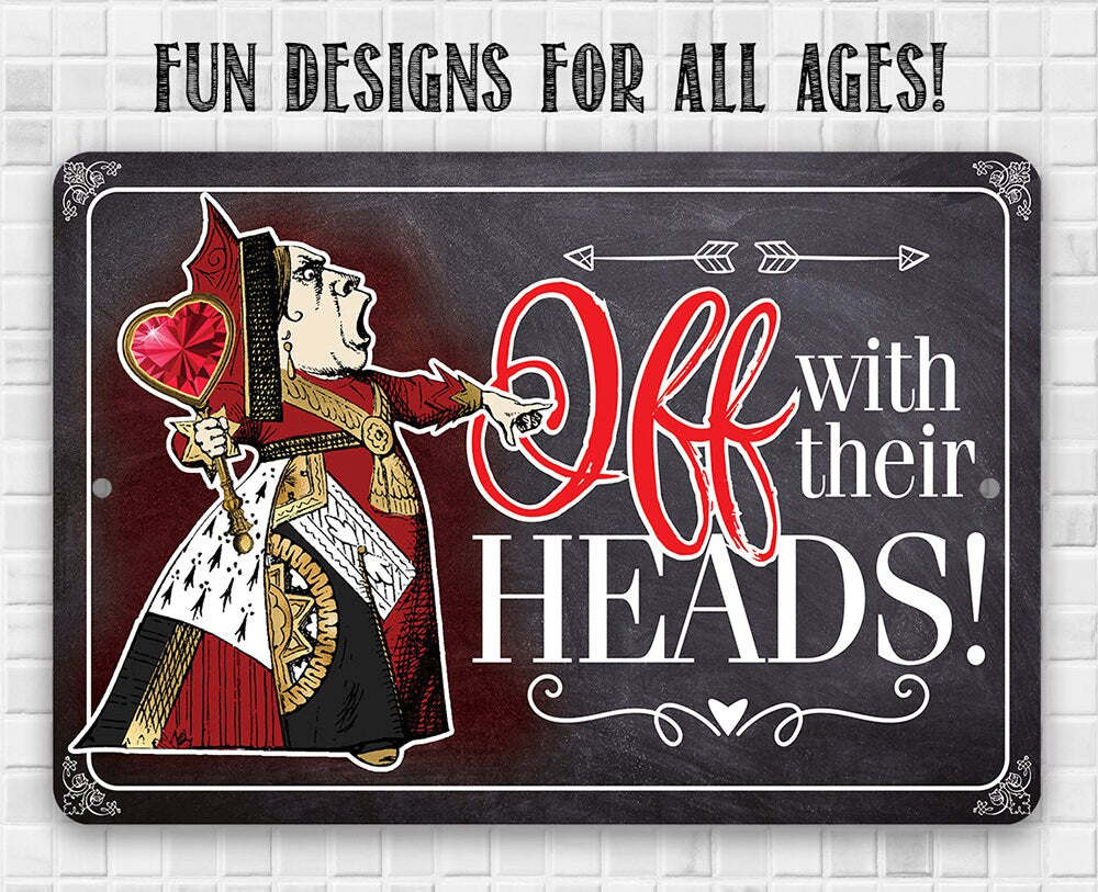 Off With Their Heads - Metal Sign