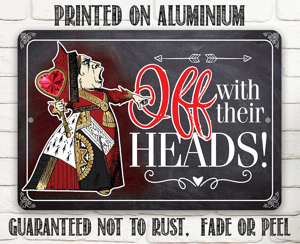 Off With Their Heads - Metal Sign