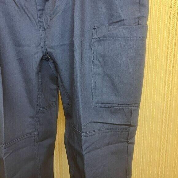 Red Kap Uniform Work Pants Cargo Style - Navy Blue -Size 42x30