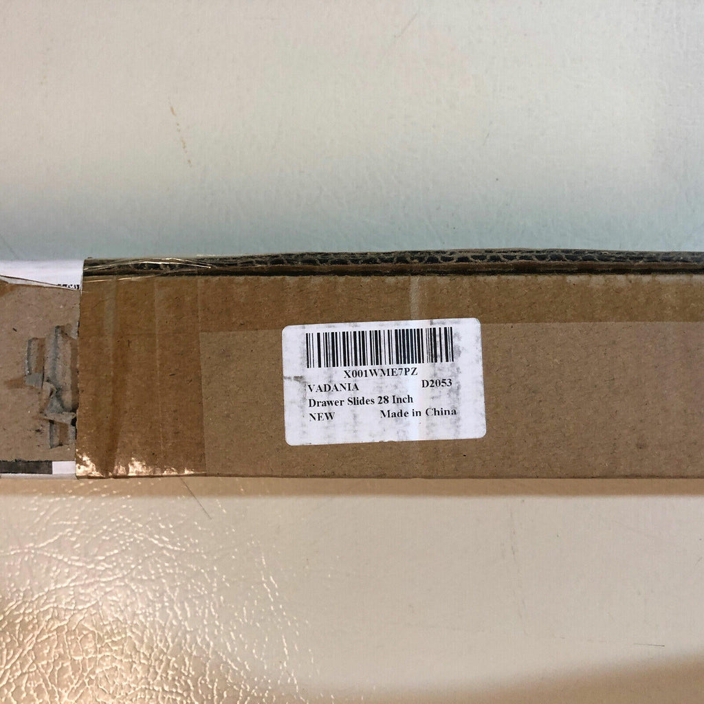 VADANIA VD2053 265lb Heavy Duty Drawer Slides W/Lock 3-Fold Full Extension 1pair