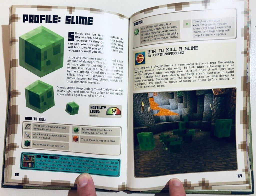 USED - Minecraft: Essential Handbook (Updated Edition): An Official Mojang Book