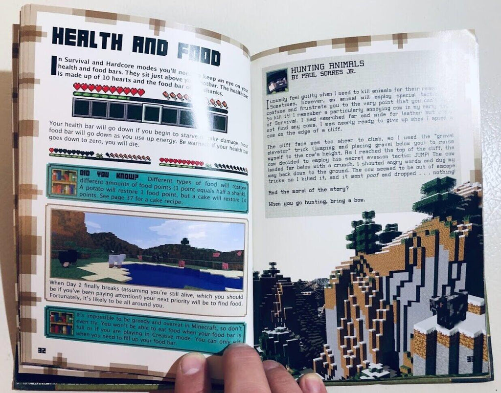 USED - Minecraft: Essential Handbook (Updated Edition): An Official Mojang Book