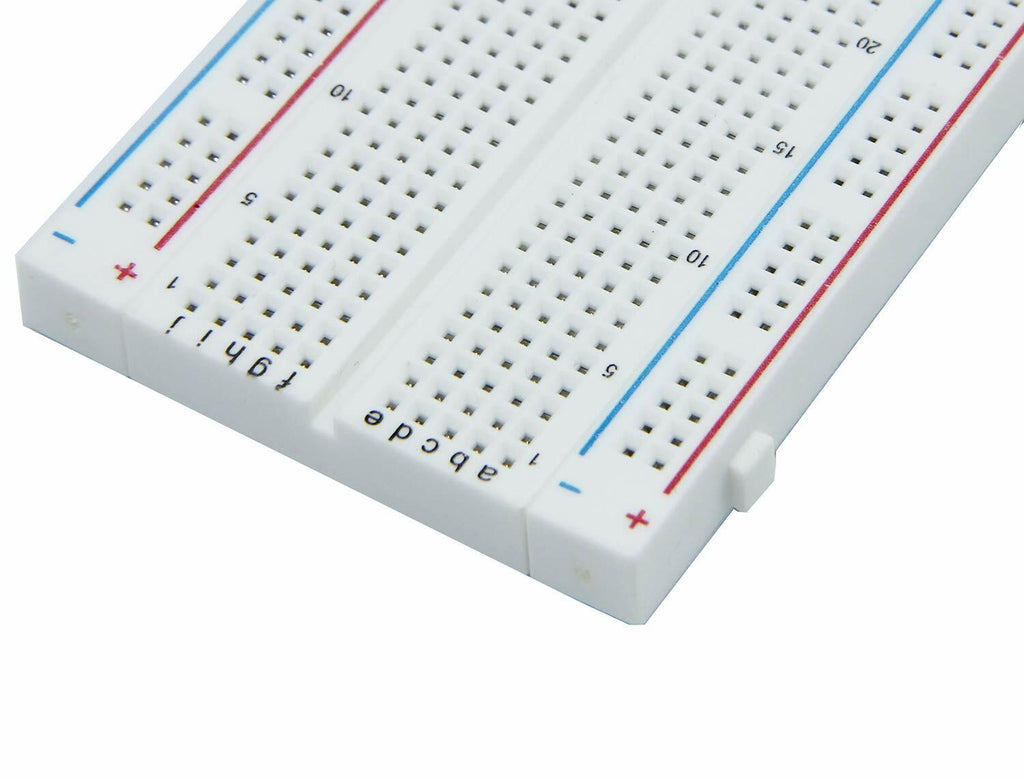 16Pcs Breadboard 400 Tie Point Solderless Prototype PCB Protoboard for Arduino
