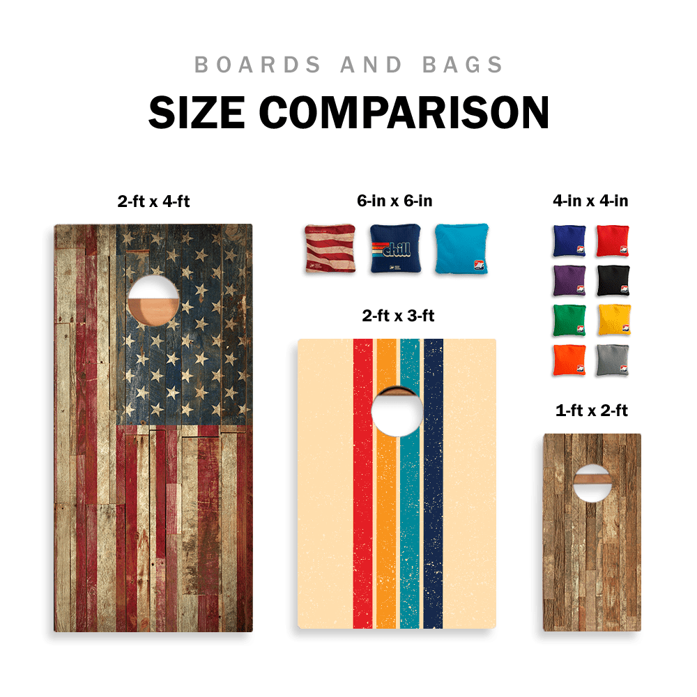 Orange Daily 44x Cornhole Bags