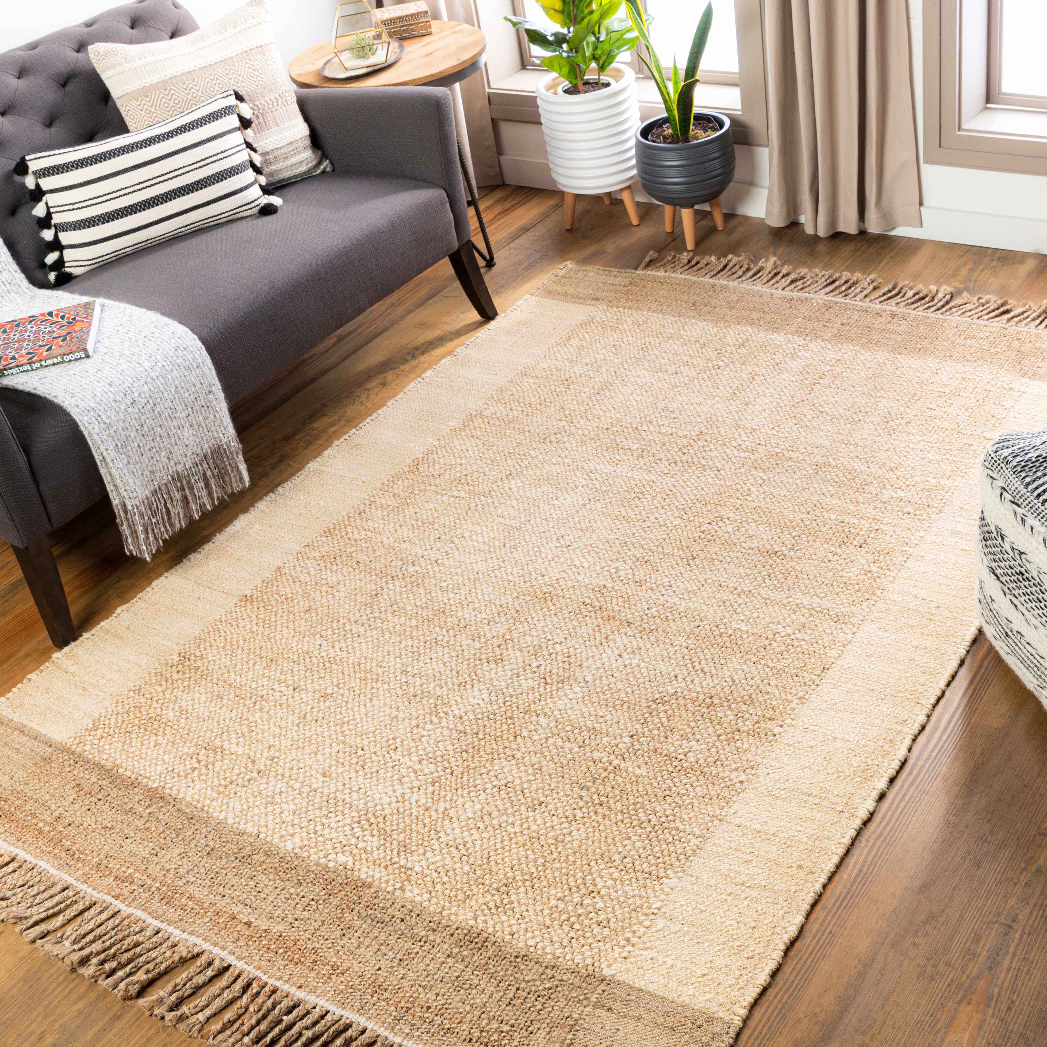 Outaouais Jute Rug - Clearance