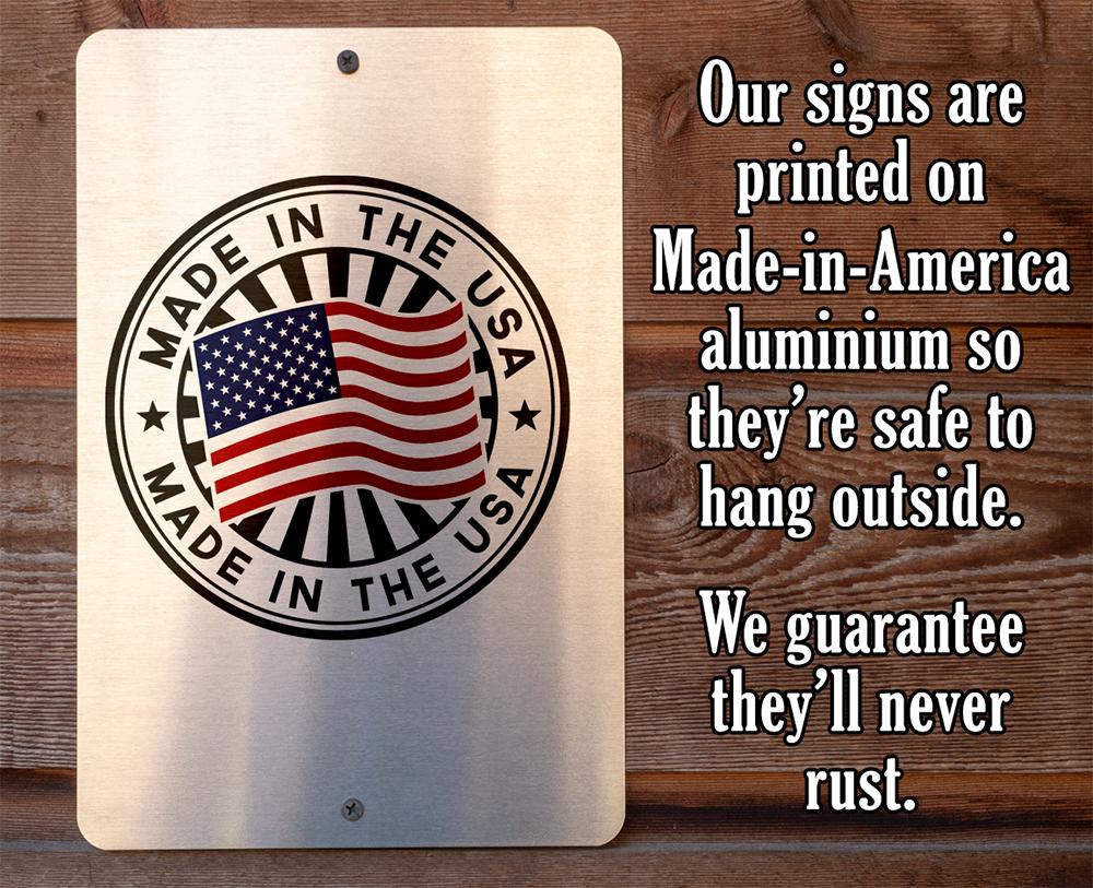 Personalized - Custom Text - Metal Sign
