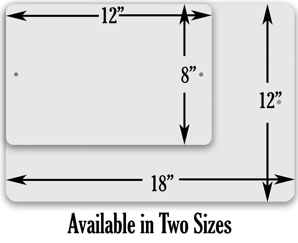 Personalized - Custom Text - Metal Sign