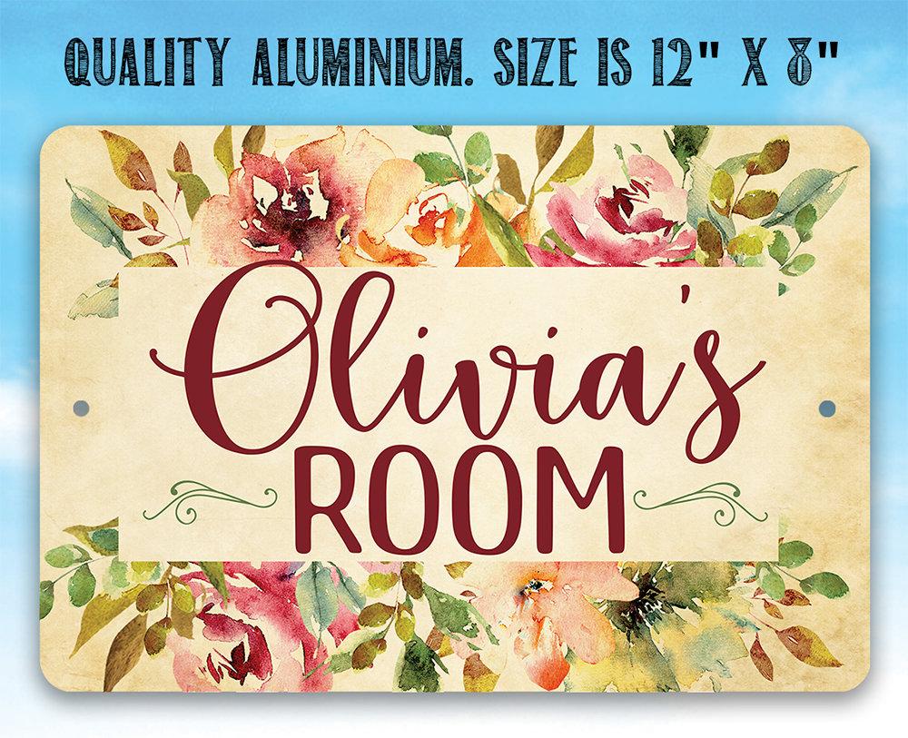 Personalized - My Room - Metal Sign