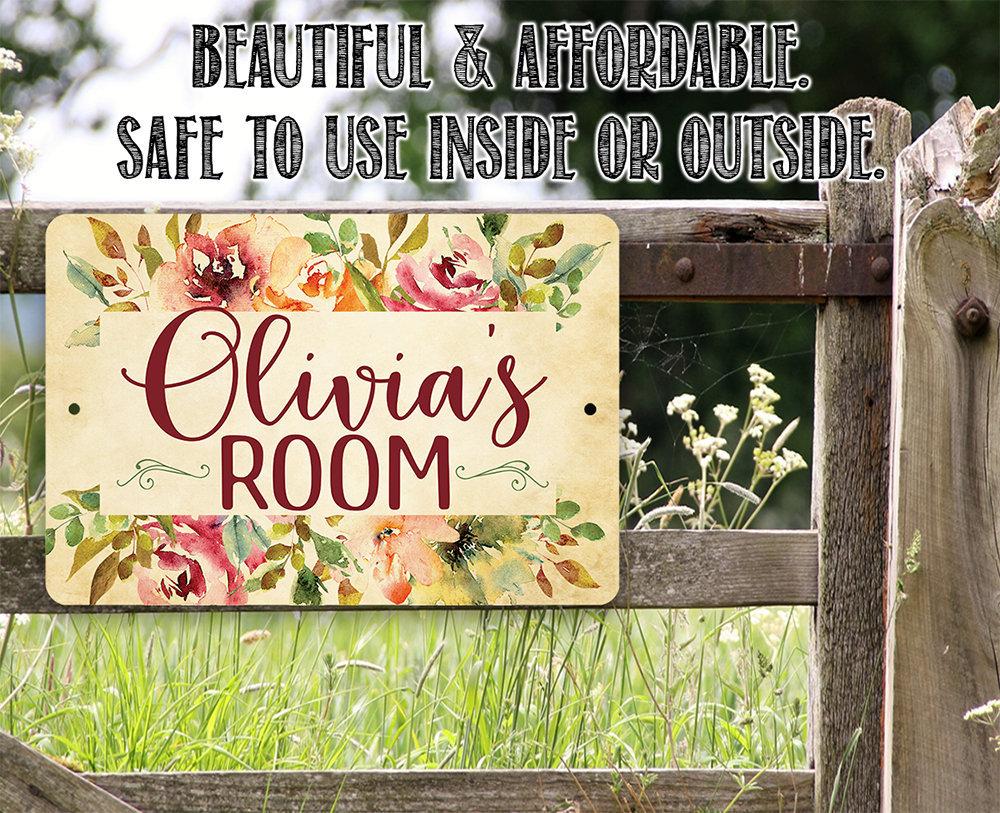 Personalized - My Room - Metal Sign