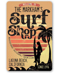 Personalized - Surf Shack - Metal Sign